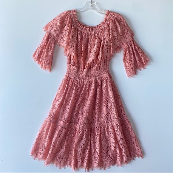 Perseverance London peach Doily Lace peaco… - Picture 3 of 8